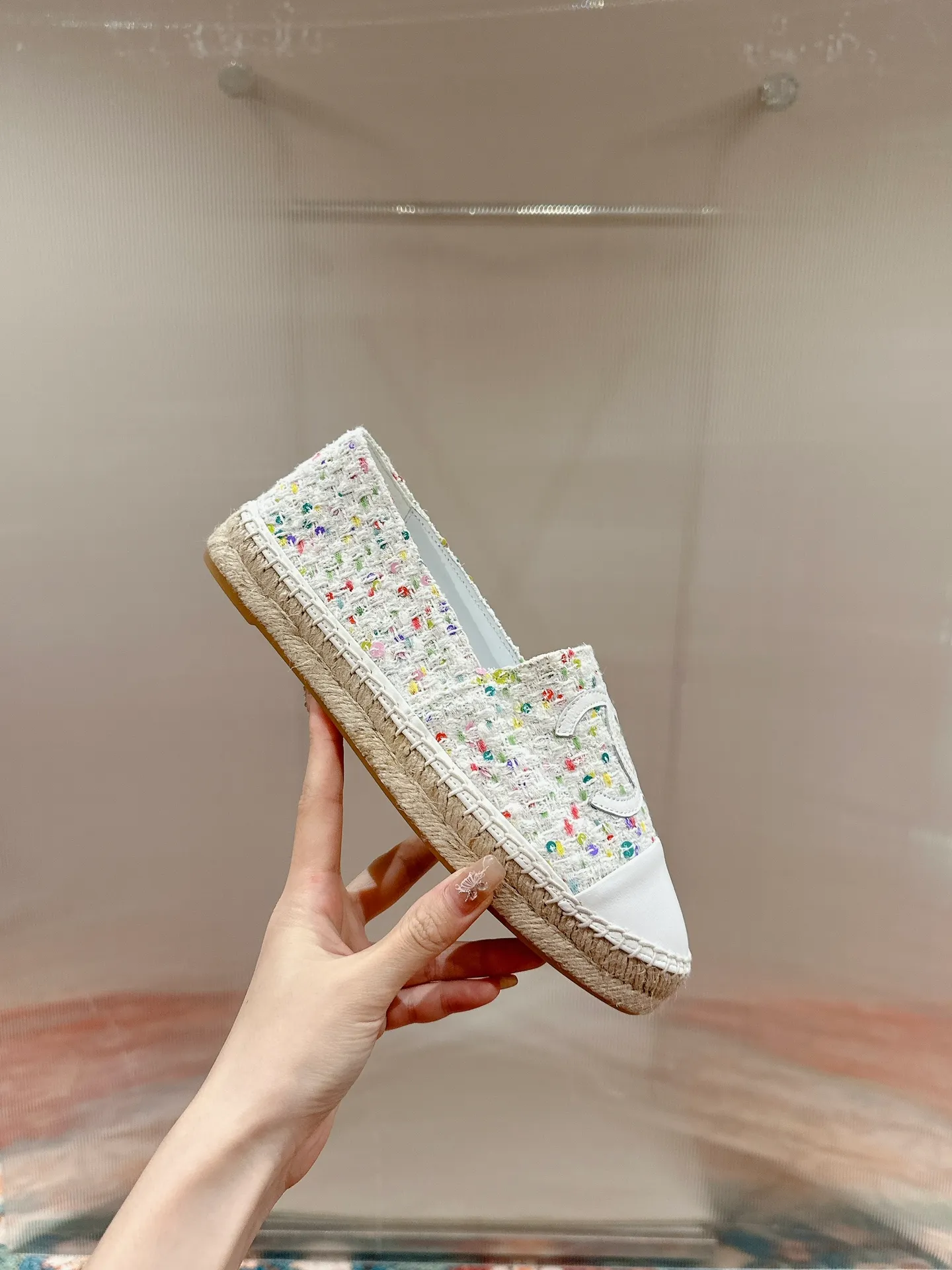 👟👟Ex-factory price 400👟👟 CHANEL 2024 early spring new fisherman shoes, top version 👏👏The inner pads are all made of original imported sheepskin! Code number: 35 - 40 (34.41.42 customized, non-returnable) standard code with full set of packaging